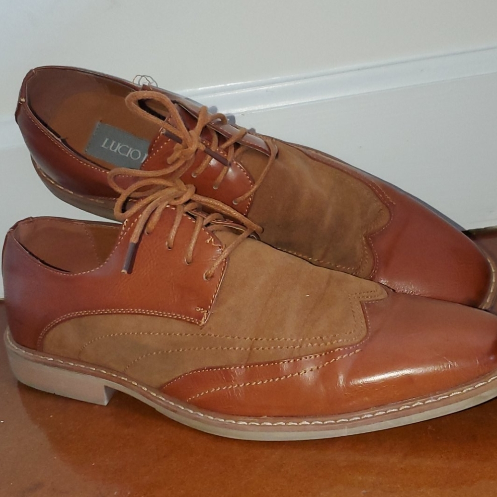 12M Lucio Ricci Brown Leather&Suede